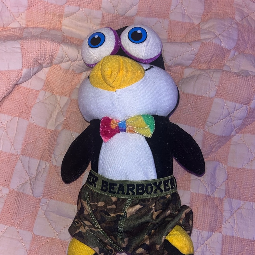 Stuffed penguin